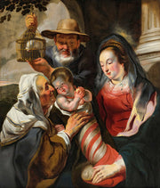 Holy Family With St Anne by Jacob Jordaens