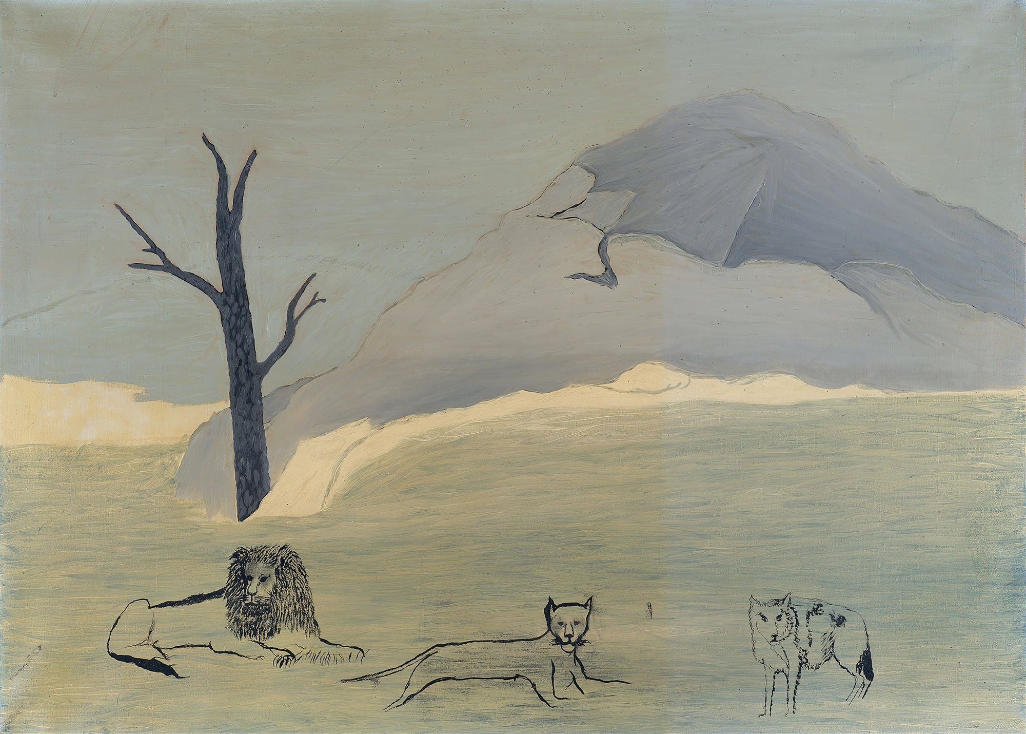 Holy Mountain Iv by Horace Pippin