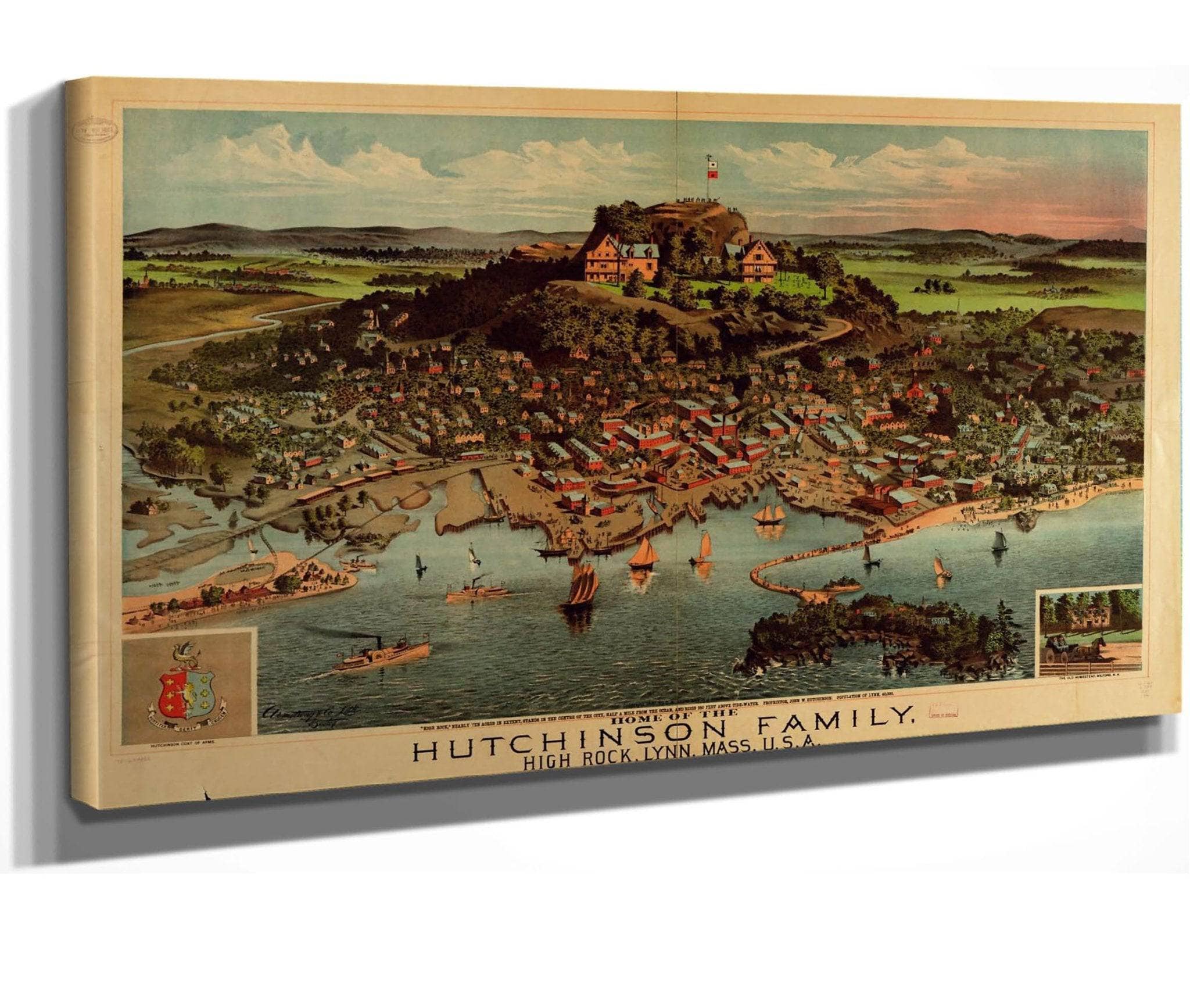 Home Of The Hutchinson Family High Rock Lynn Mass Usa  State Of Massachusetts