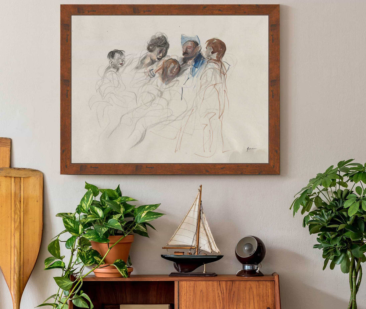 Home On A Furlough Fourth Quarter S Or First Third S by Jean Louis Forain