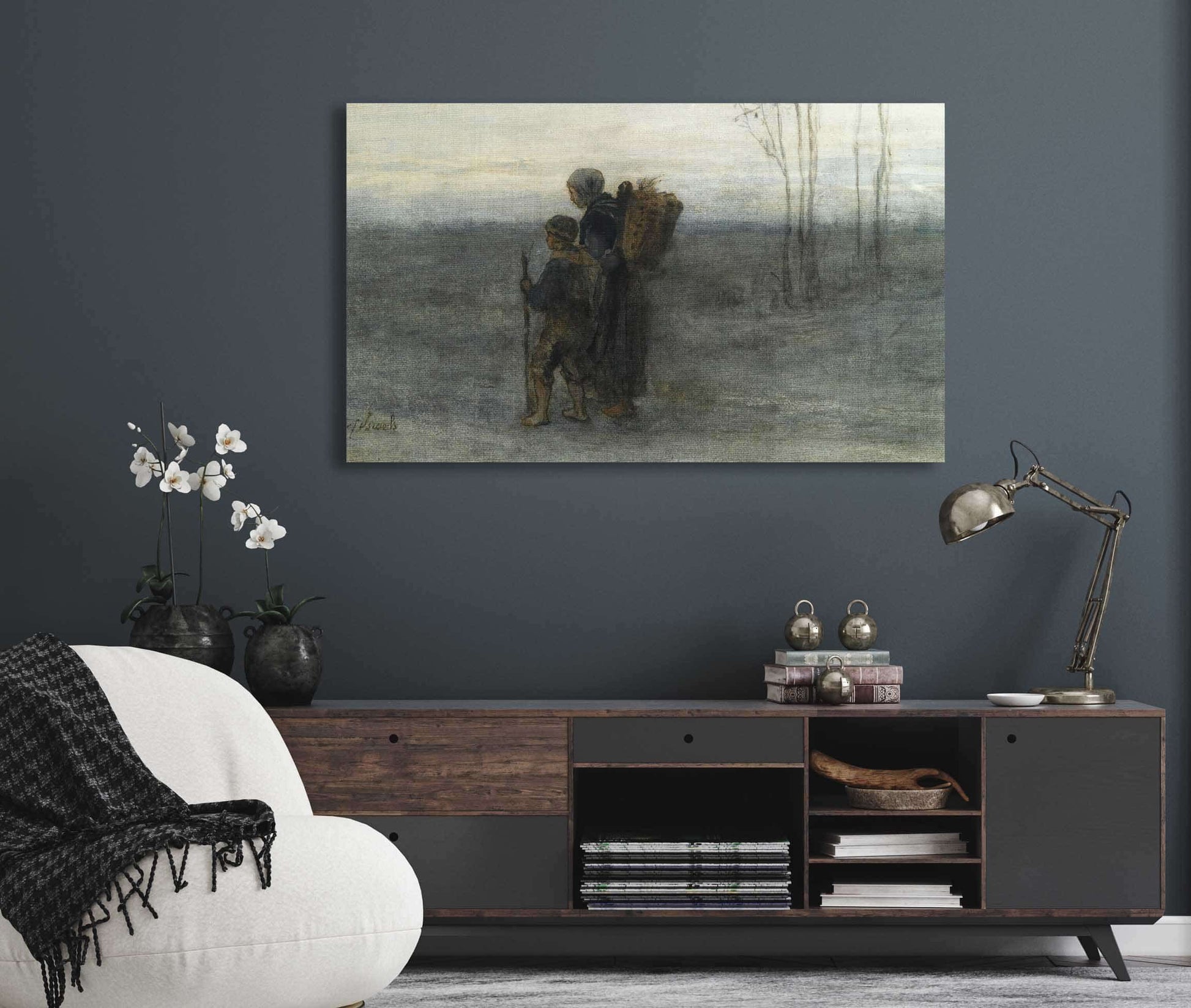 Homeward Bound by Jozef Israels