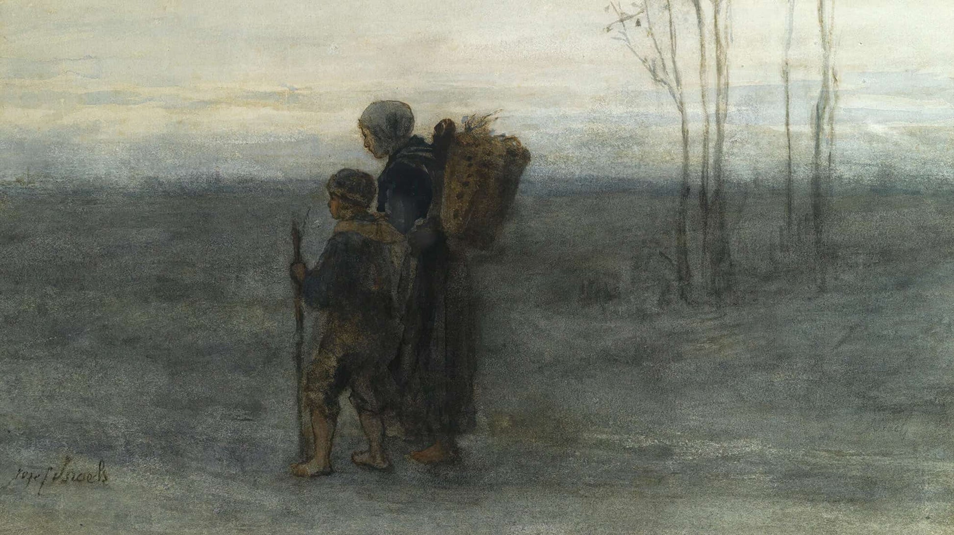 Homeward Bound by Jozef Israels