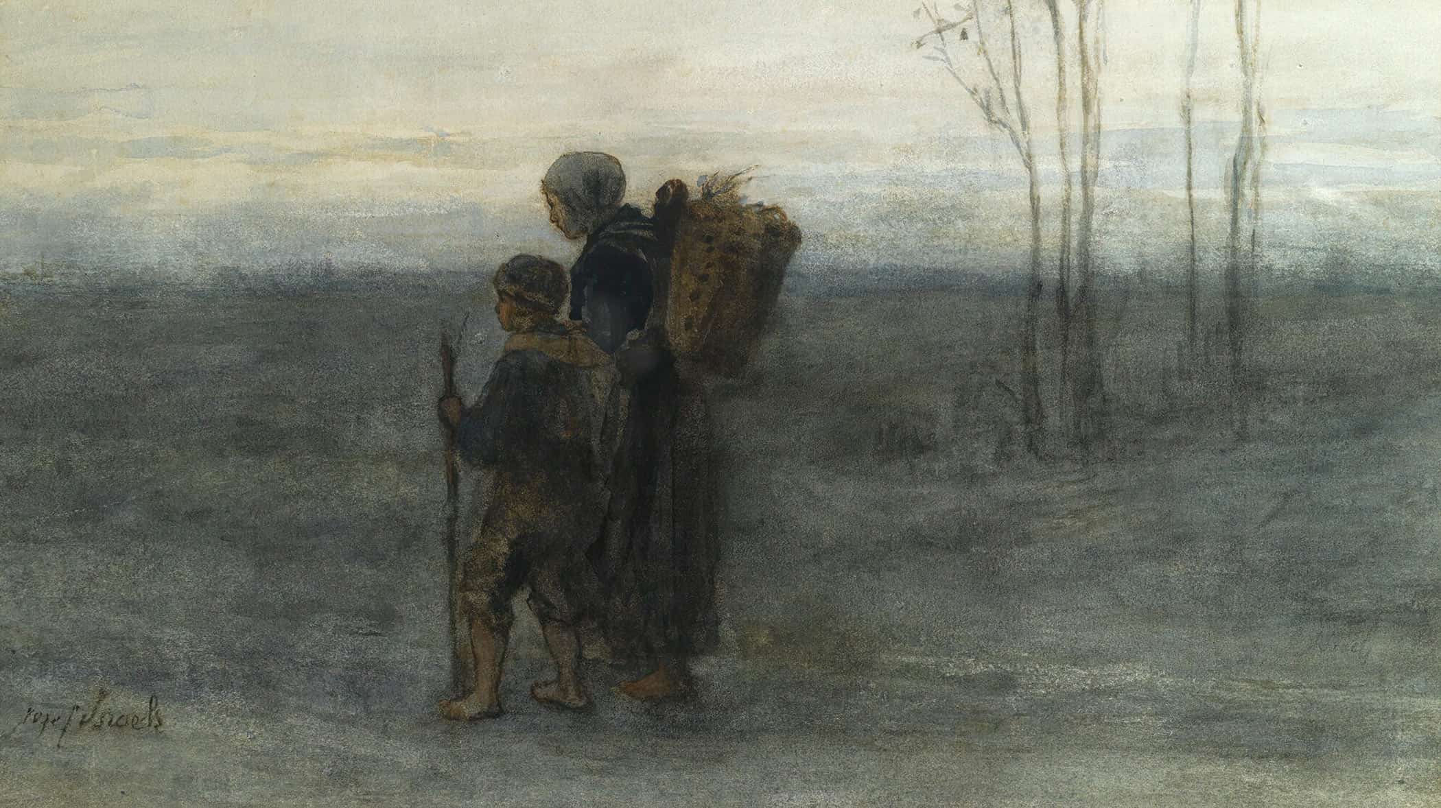 Homeward Bound by Jozef Israels