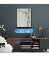 Homme Debout Brandissant Une Hache by Pierre Puvis De Chavannes