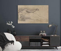 Homme Nu Allonge by Pierre Puvis De Chavannes