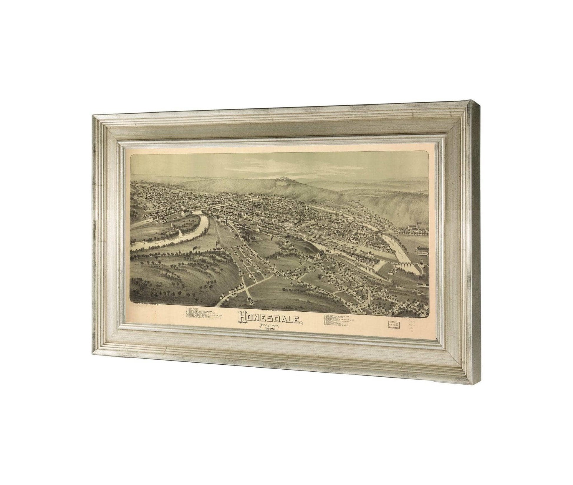 Honesdale Pennsylvania 1890  State Of Pennsylvania