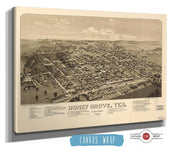 Honey Grove Tex Fannin County 1886 State of Texas