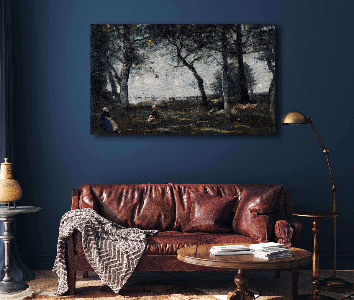 Honfleur by Jean Baptiste Camille Corot