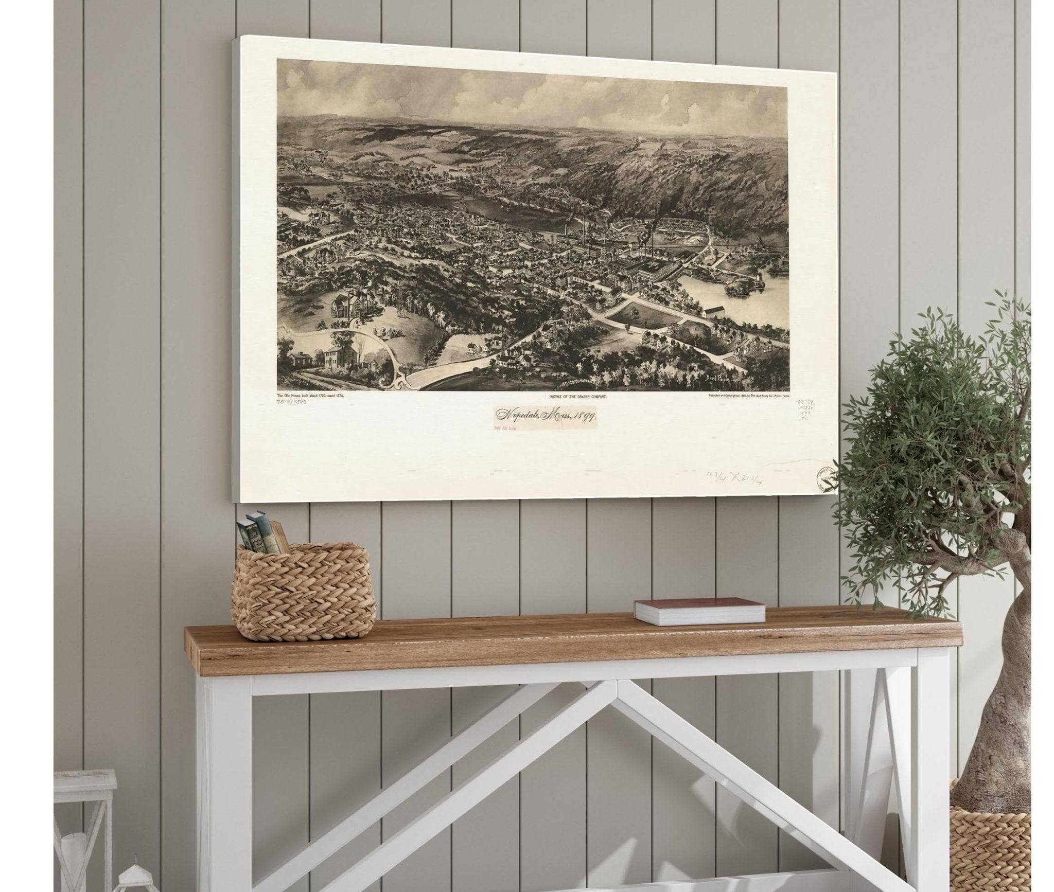 Hopedale Mass 1899  State Of Massachusetts