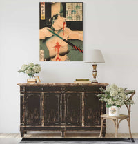 Horii Tsuneemon Crucified by Tsukioka Yoshitoshi