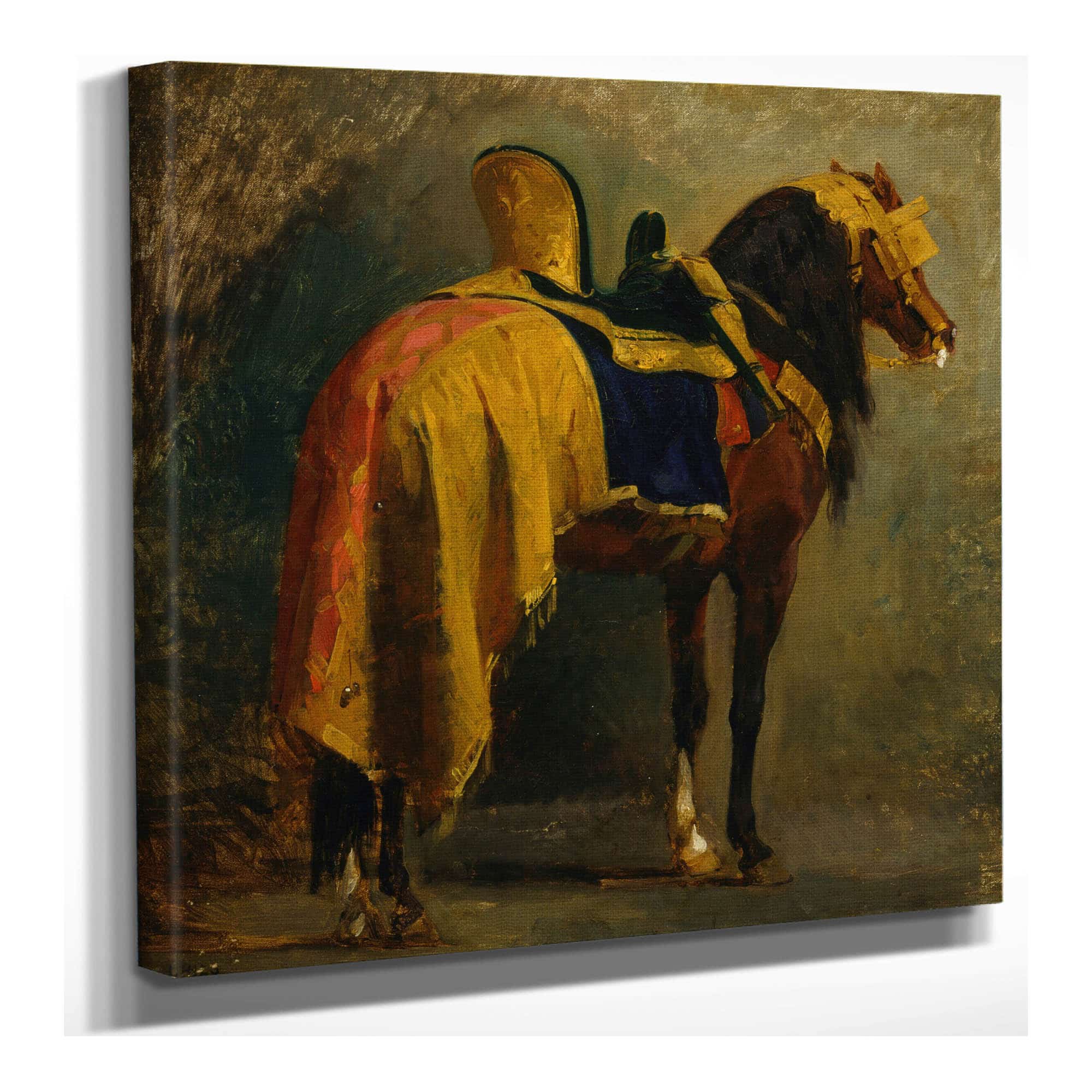 Horse Caparisoned by Isidore Pils