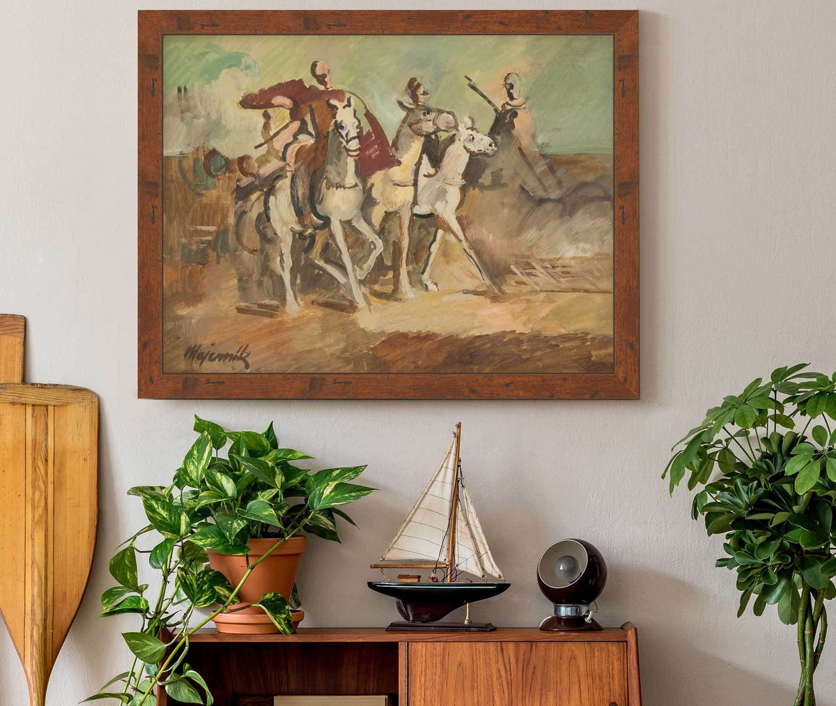 Horse Riders by Cyprian Majernik