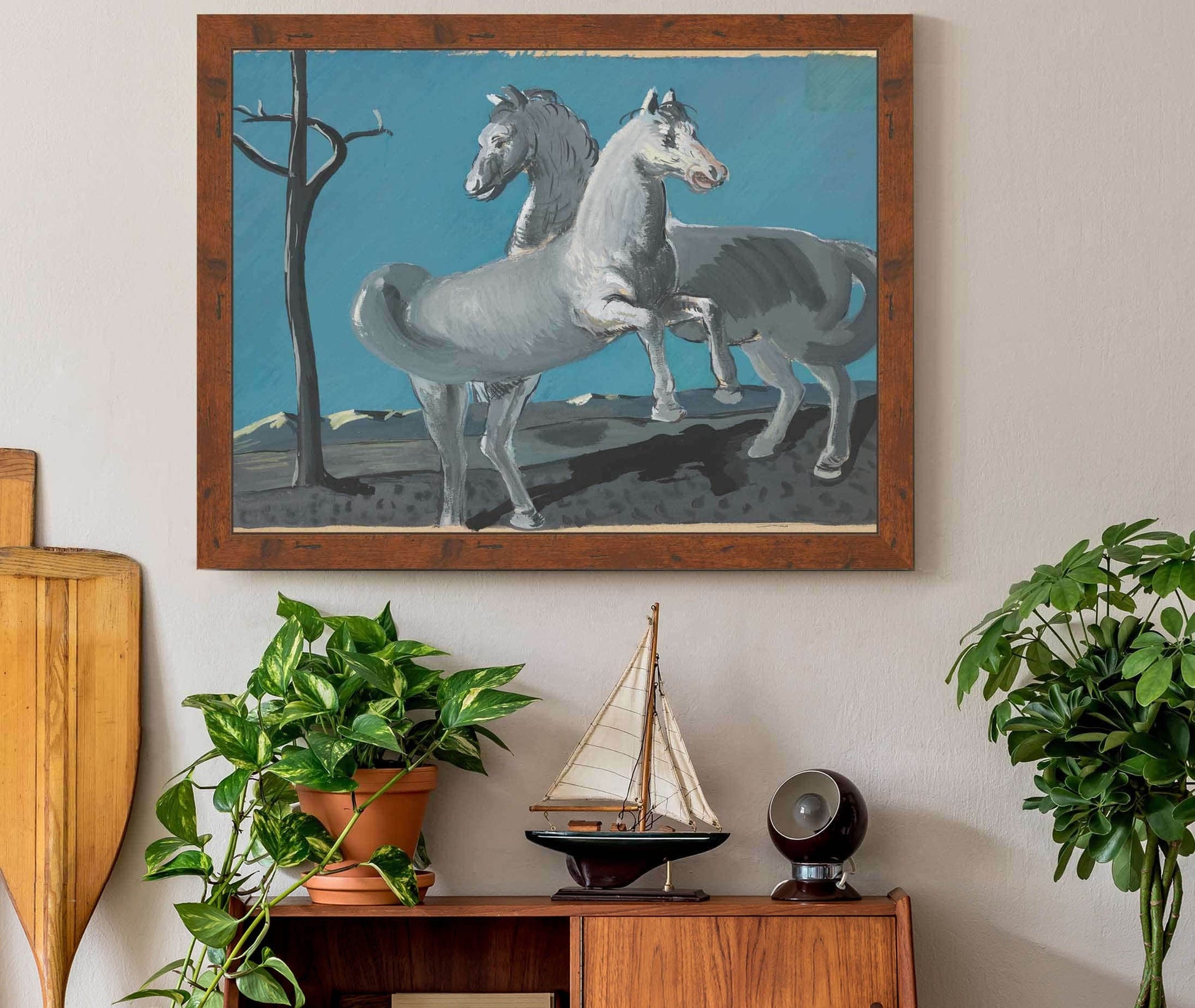Horses by Cyprian Majernik