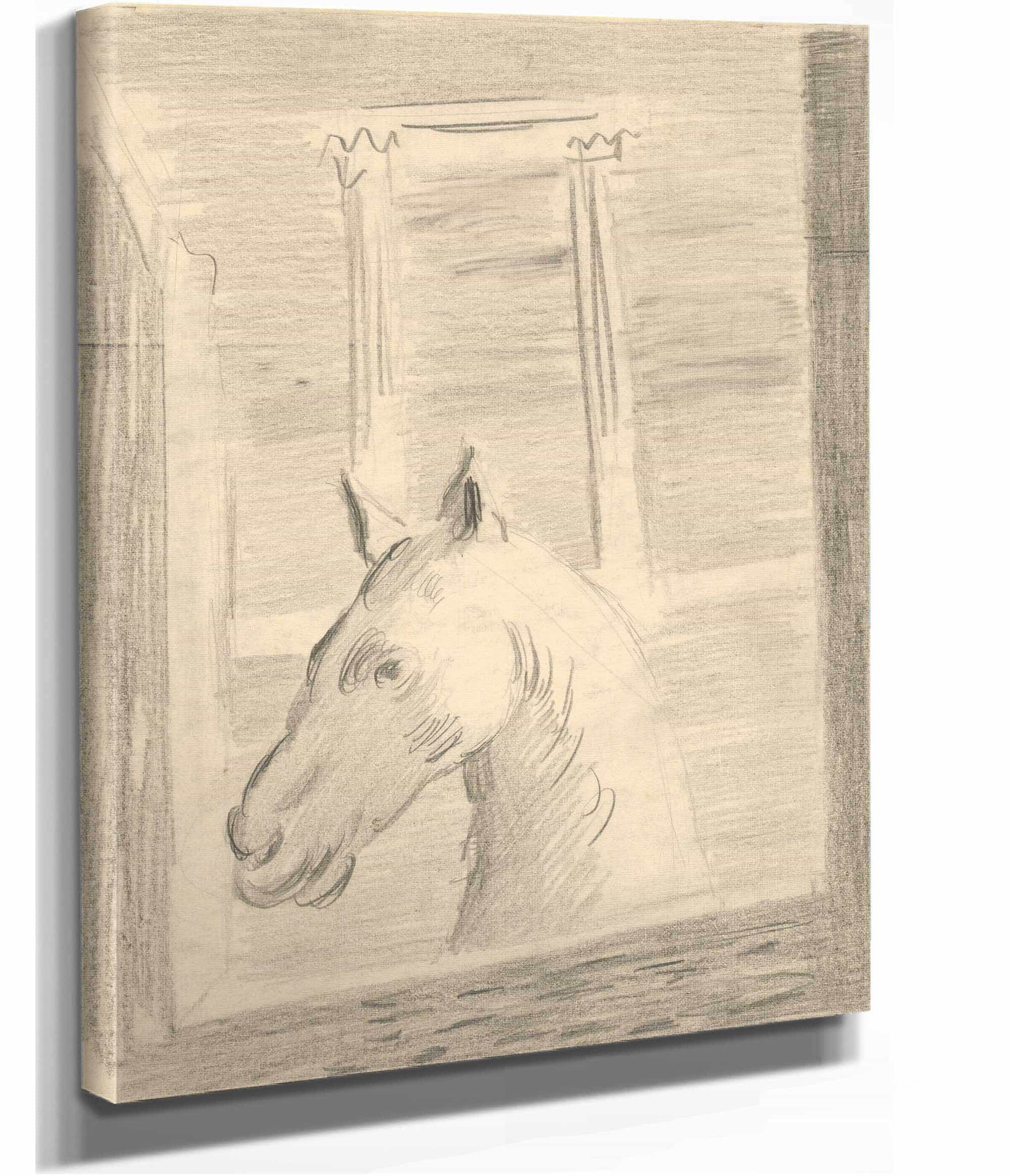 Horses Head by Cyprian Majernik