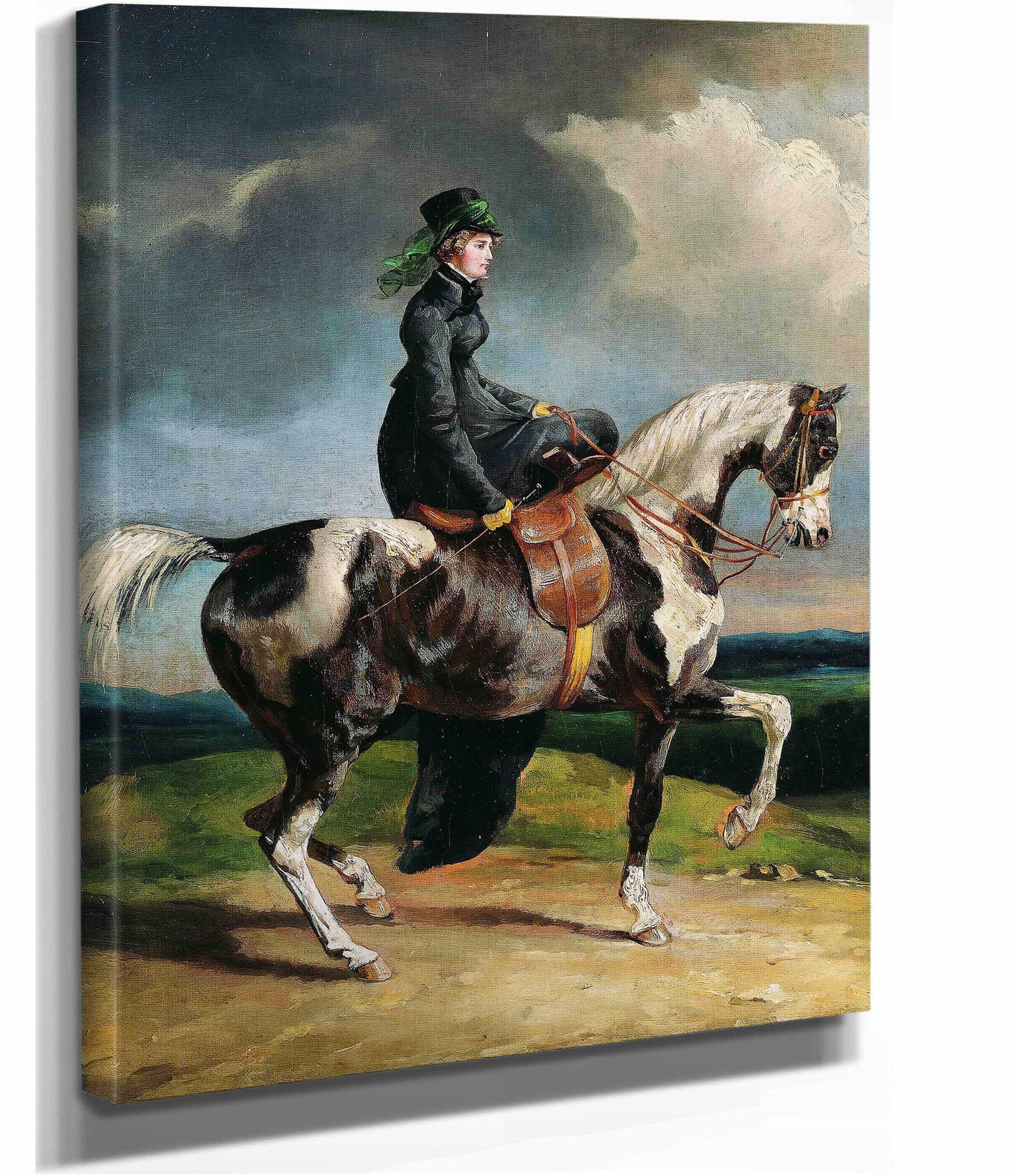 Horsewoman Or Later by Theodore Gericault