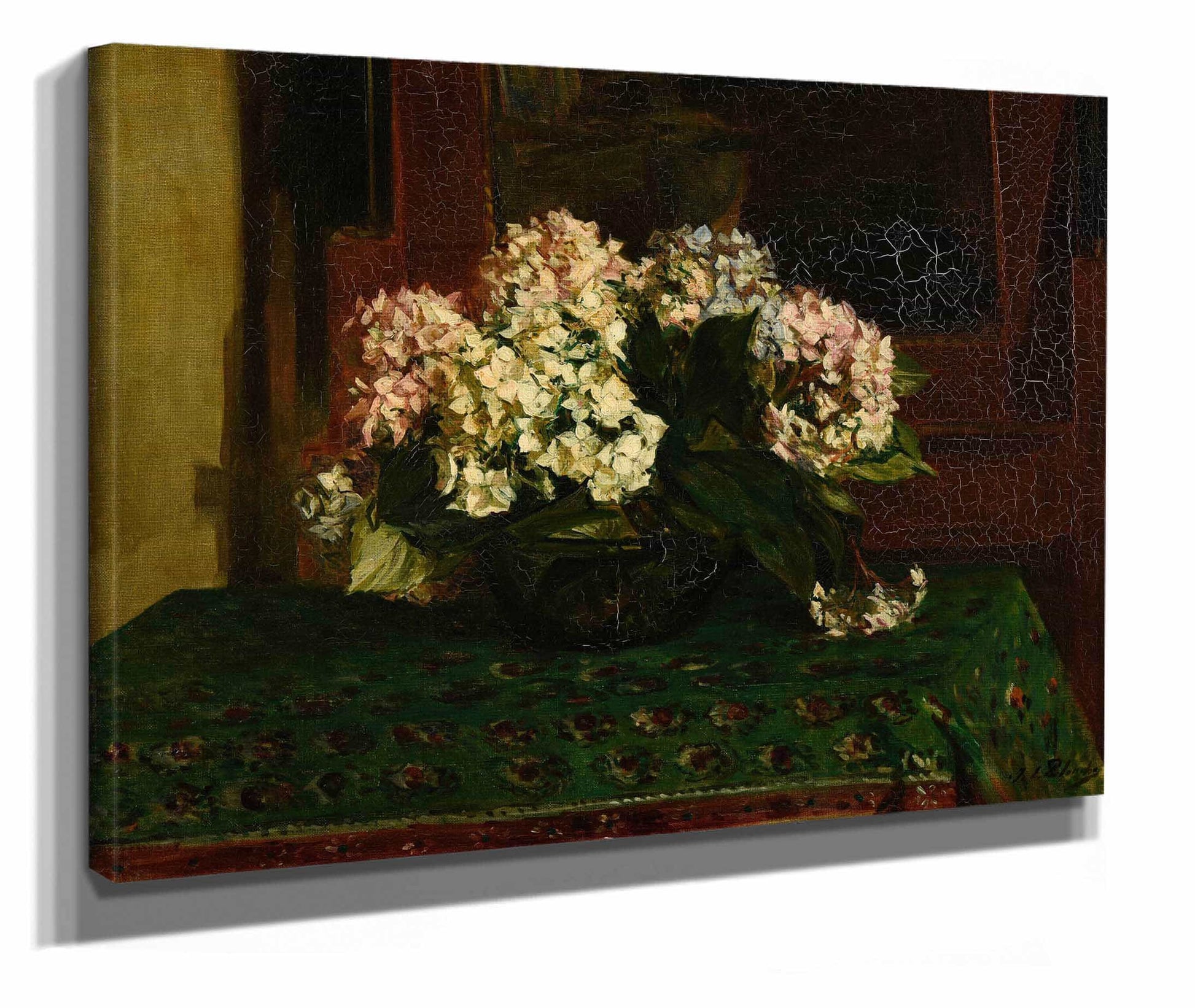 Hortensias Grande Chaleur by Jacques Emile Blanche