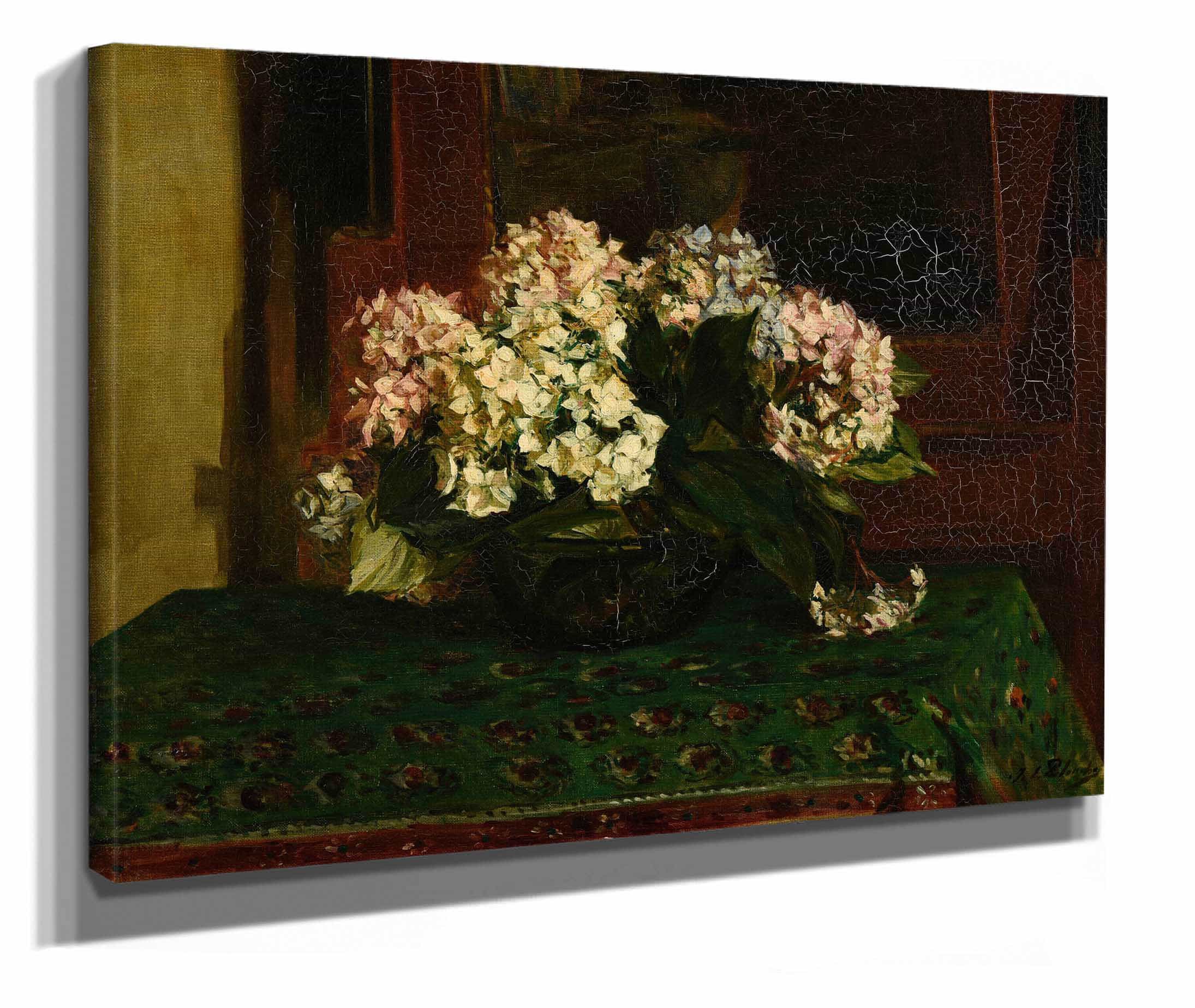 Hortensias Grande Chaleur by Jacques Emile Blanche
