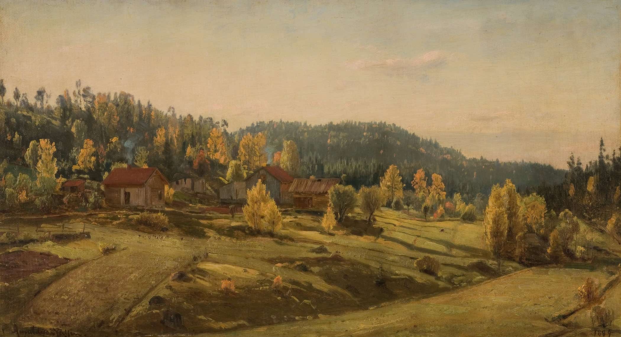 Host Ved Porsgrund By Amaldus Nielsen