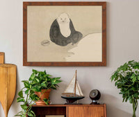 Hotei by Kamisaka Sekka