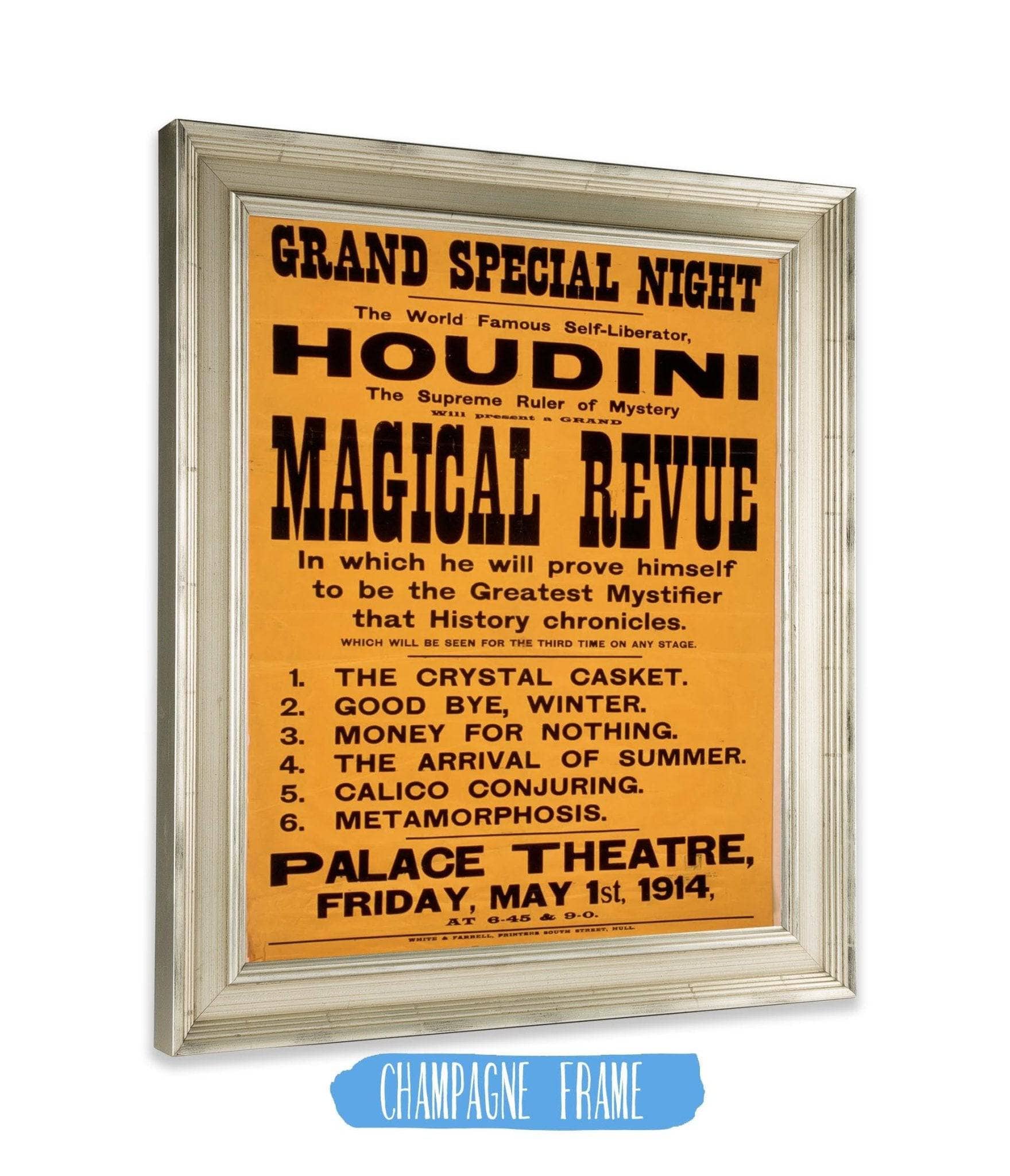 Houdini Magical Revue