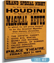 Houdini Magical Revue