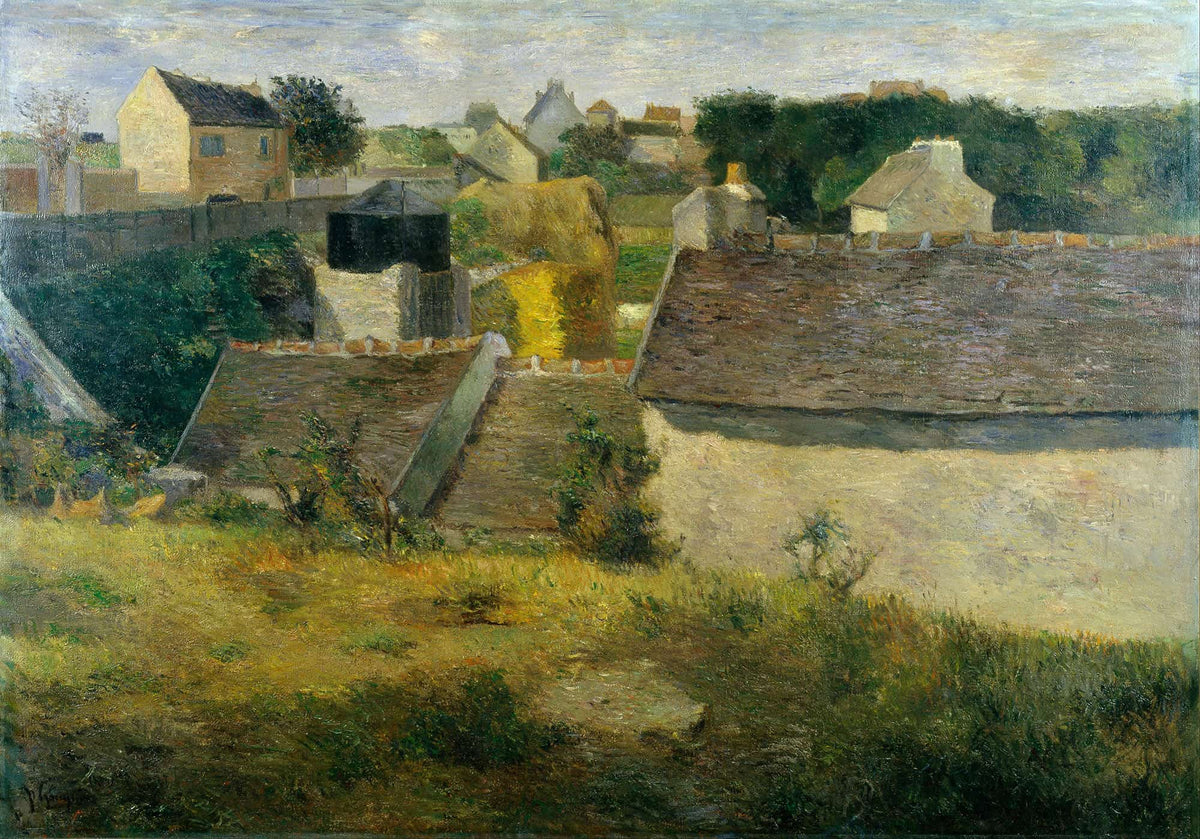 Houses At Vaugirard by Paul Gauguin