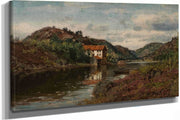 Hovenkilen Ved Mandal By Amaldus Nielsen