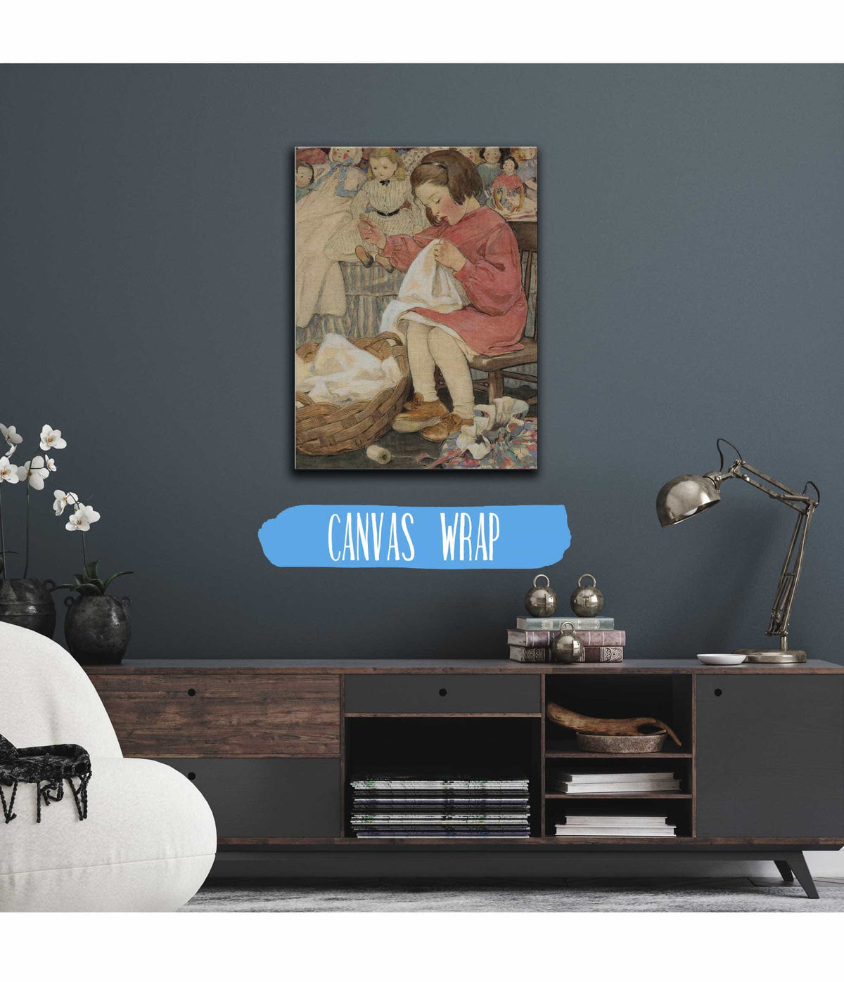 How Doth The Little Busy Bee by Jessie Willcox Smith