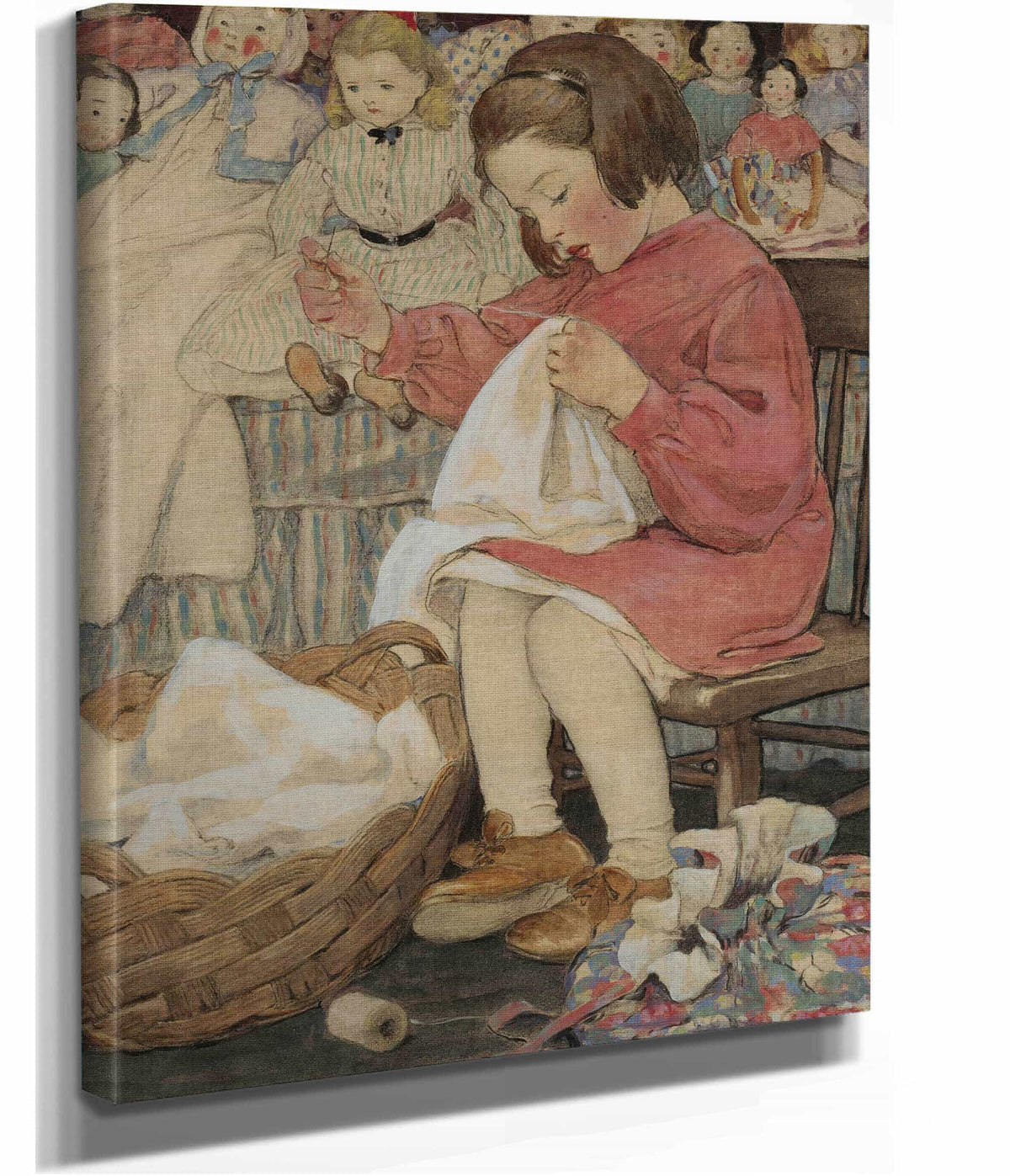 How Doth The Little Busy Bee by Jessie Willcox Smith