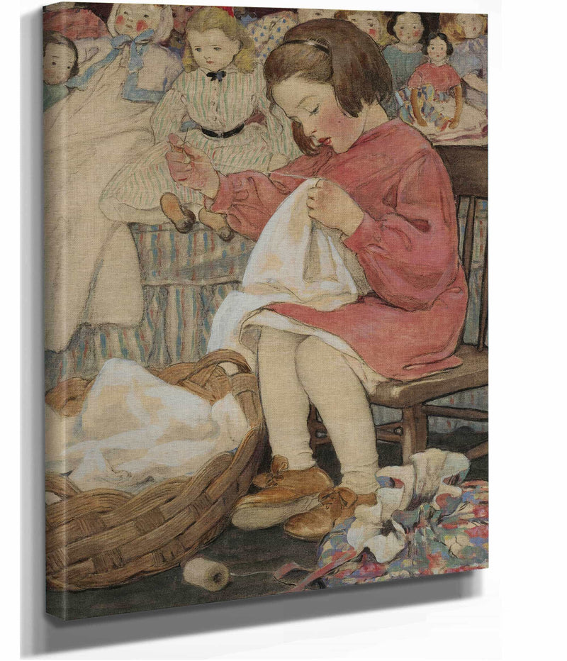 How Doth The Little Busy Bee by Jessie Willcox Smith