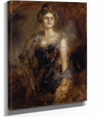 Hubertine Henriette Startz Around by Franz Von Lenbach