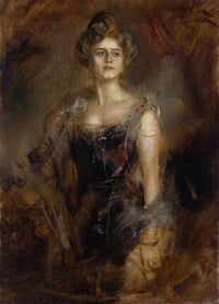 Hubertine Henriette Startz Around by Franz Von Lenbach