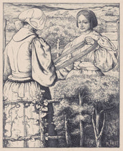 Huizer Meisjes Die Garen Winden by Richard Nicolaus Roland Holst