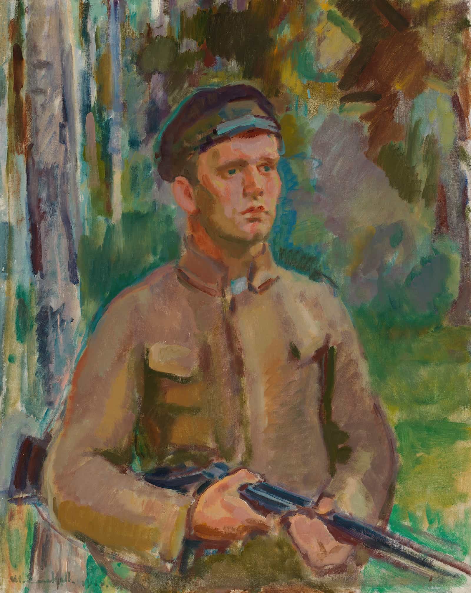 Hunter Forester Gunnar Arnkil by Magnus Enckell