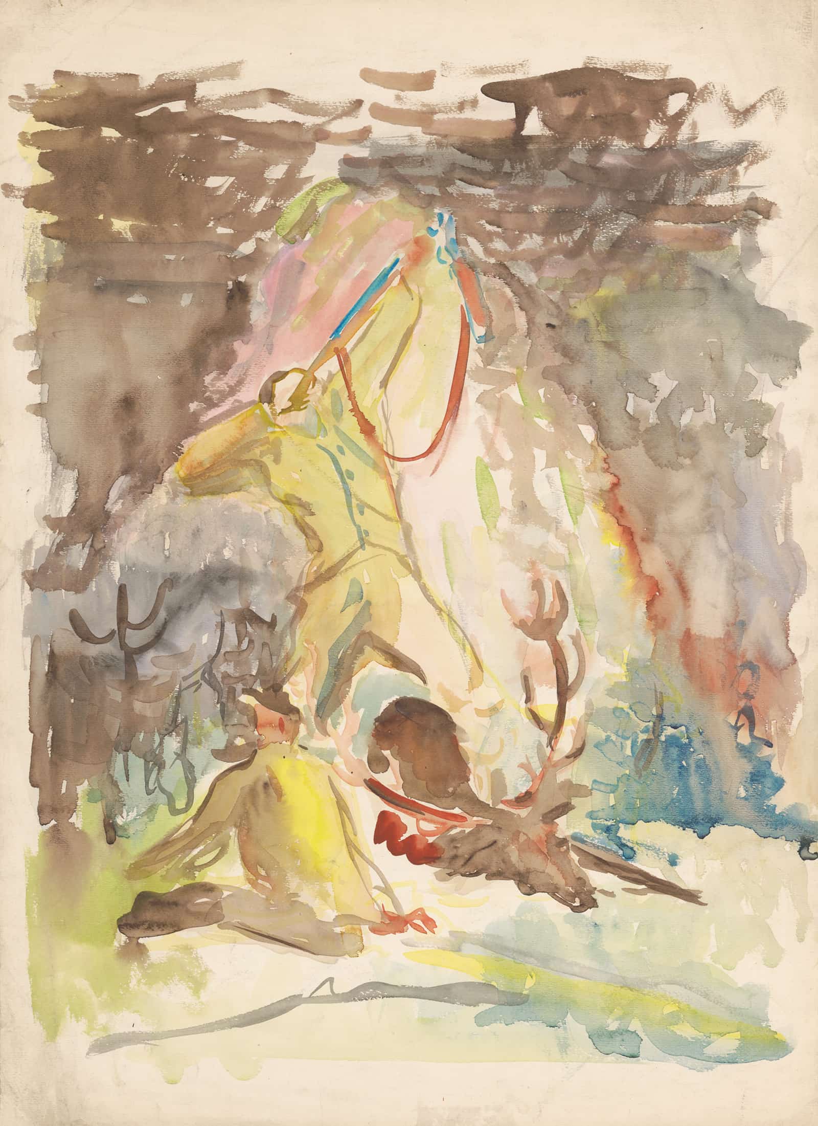 Hunting Motif   by Arnold Peter Weisz Kubincan