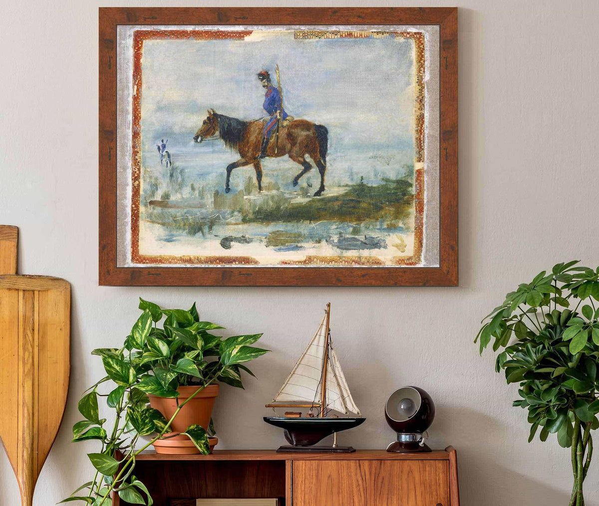 Hussars by Henri De Toulouse Lautrec