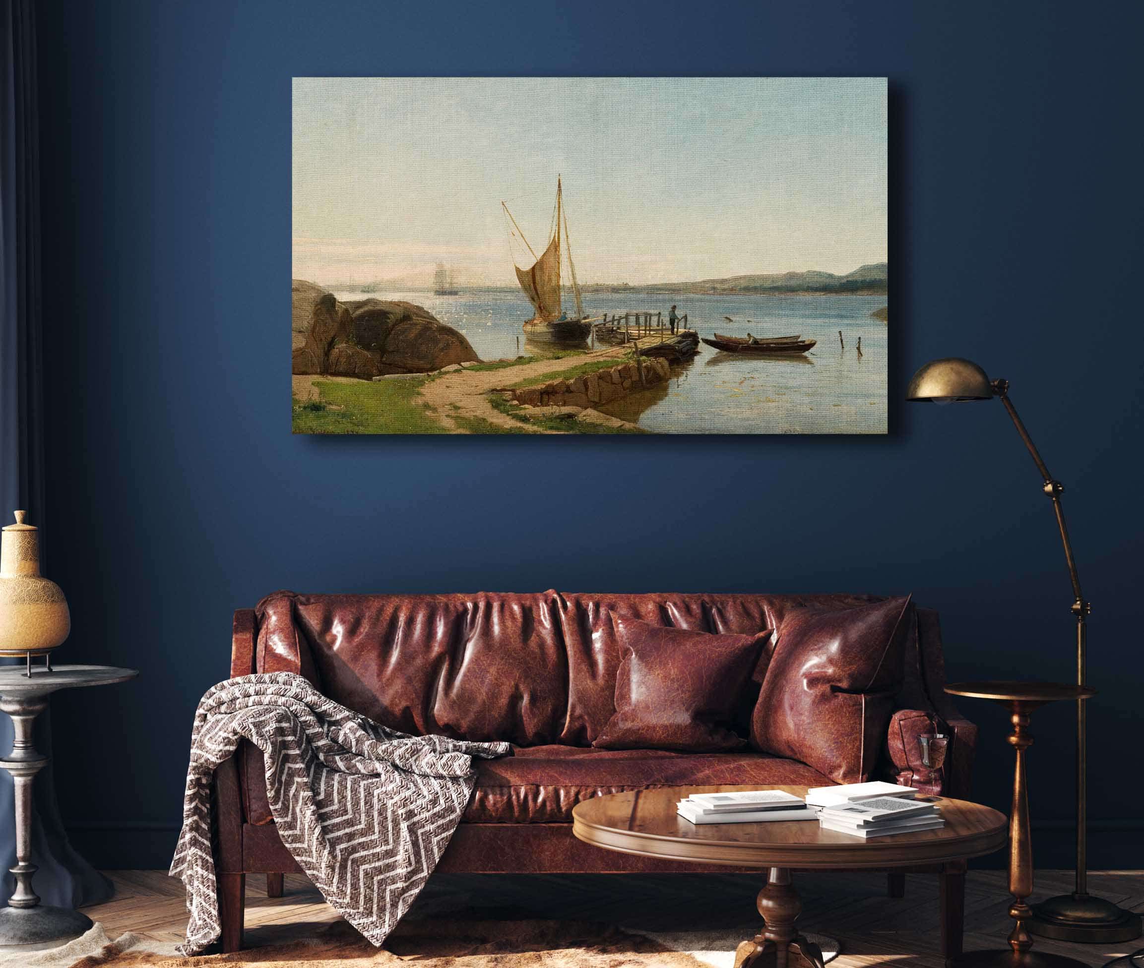 Hvalerbrygge by Amaldus Nielsen