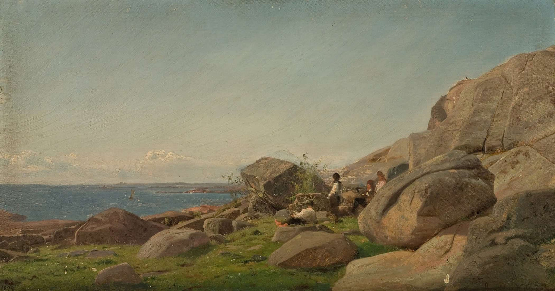 Hviledag Ved Hvaler by Amaldus Nielsen