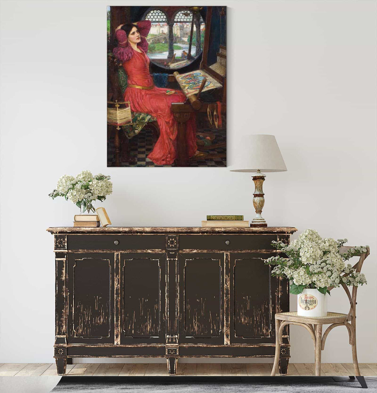 I Am Half Sick Of Shadows Said The Lady Of Shalott by John William Waterhouse