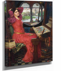 I Am Half Sick Of Shadows Said The Lady Of Shalott by John William Waterhouse