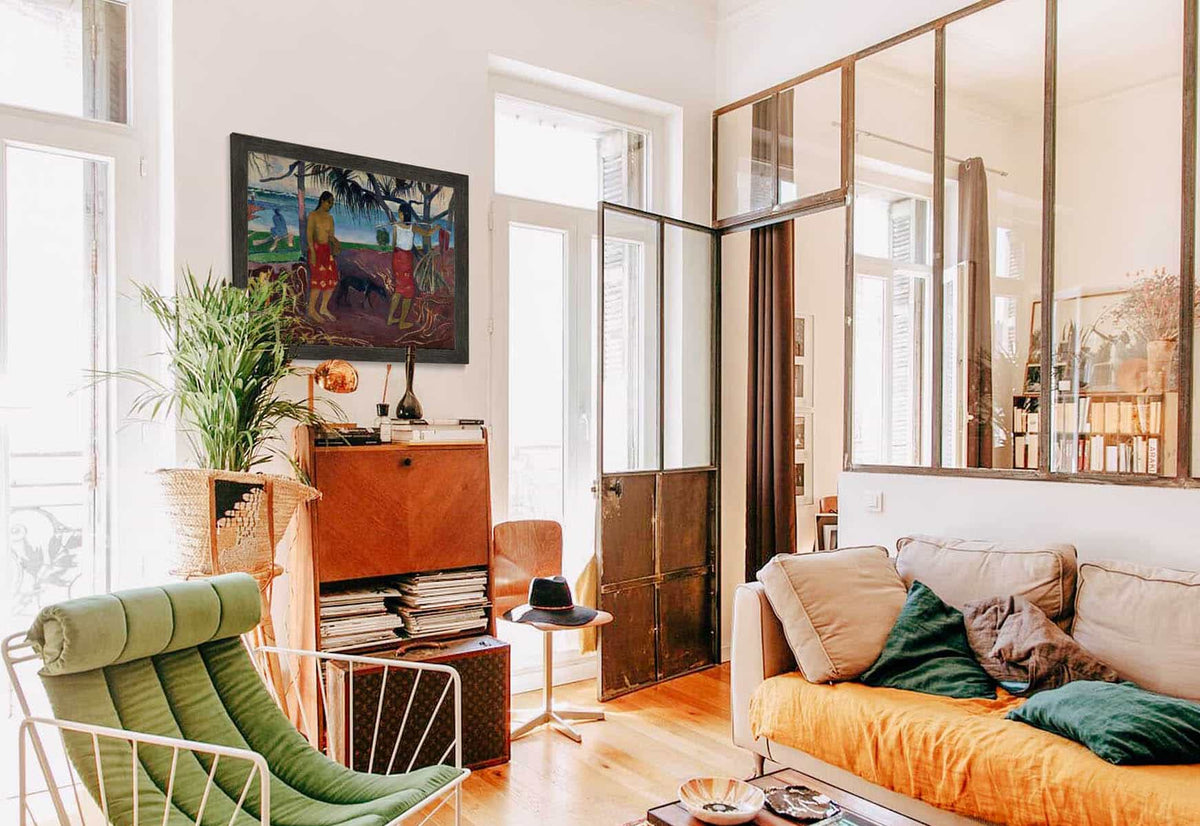 I Raro Te Oviri Under The Pandanus by Paul Gauguin