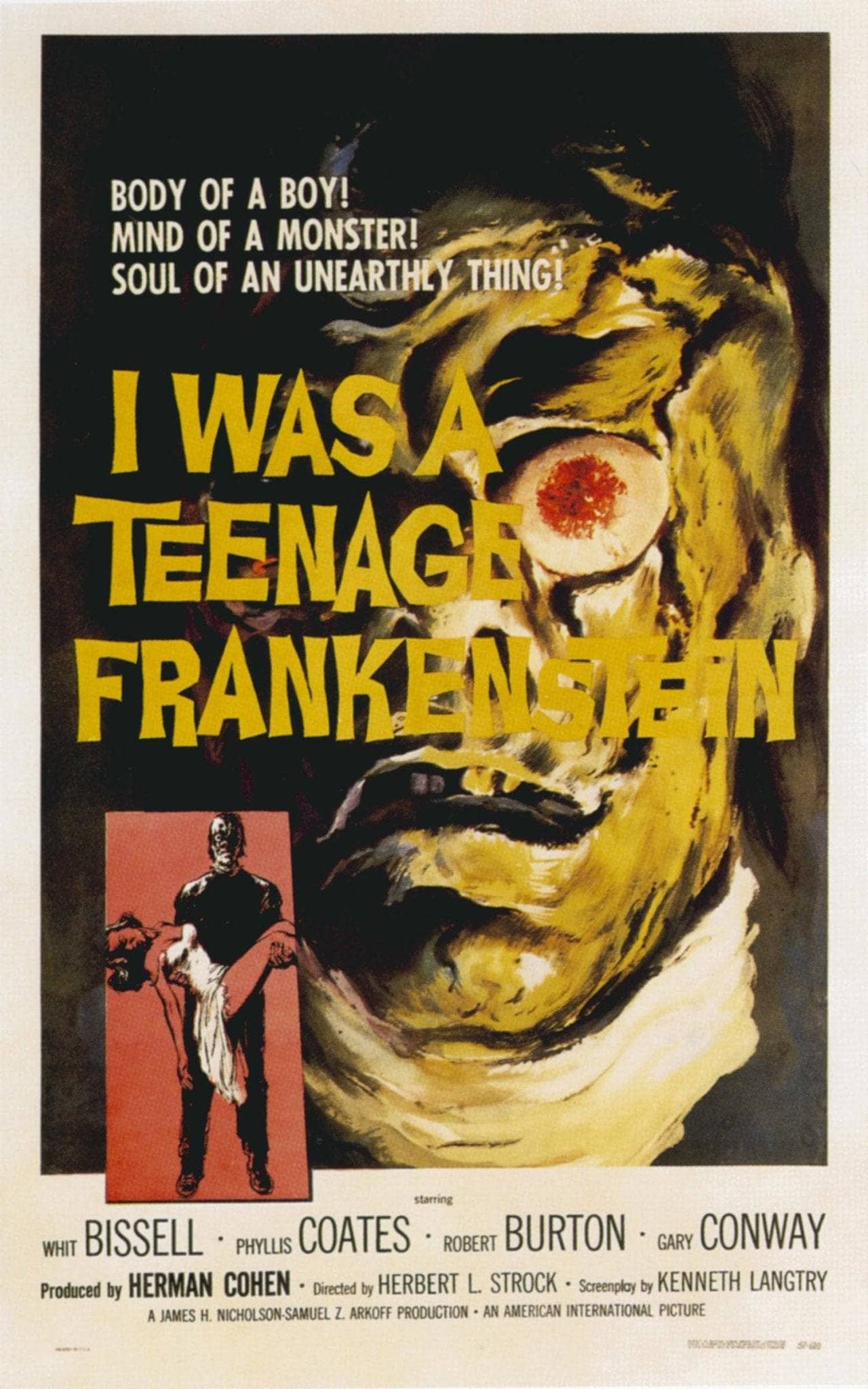 I Was a Teenage Frankenstein