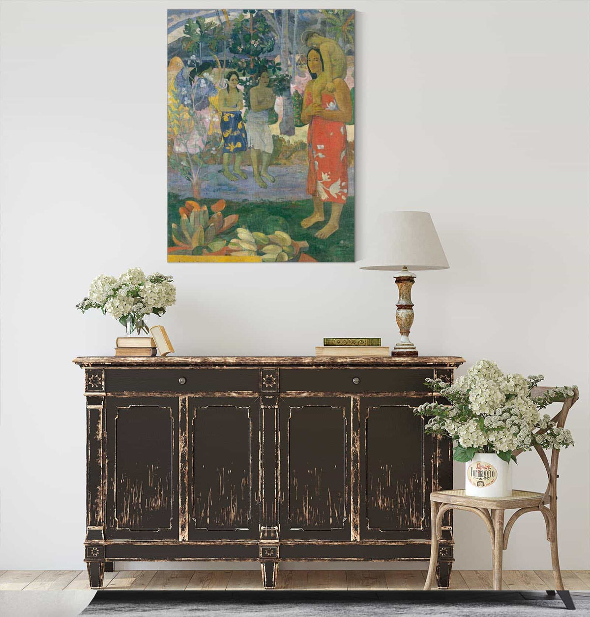 Ia Orana Maria Hail Mary by Paul Gauguin