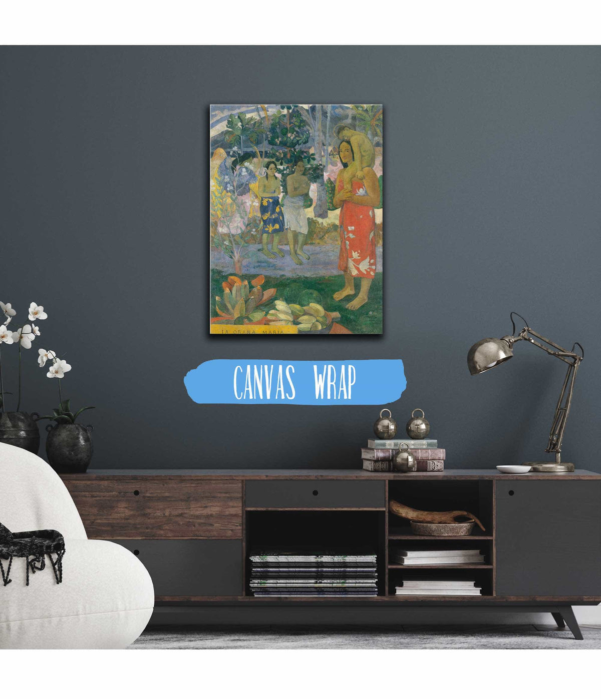 Ia Orana Maria Hail Mary by Paul Gauguin