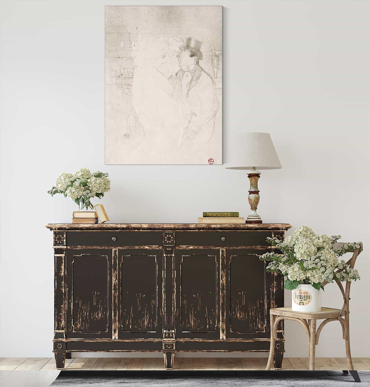 Ida Heath At The Bar by Henri De Toulouse Lautrec