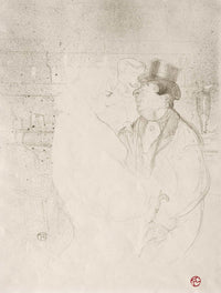 Ida Heath At The Bar by Henri De Toulouse Lautrec