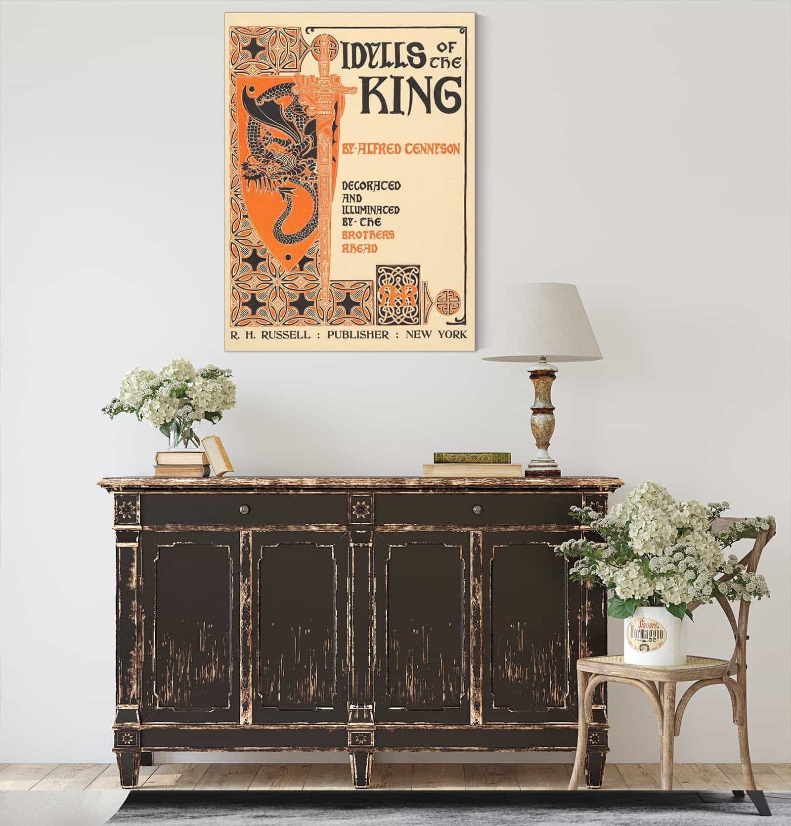 Idylls Of The King By Alfred Tennyson by Louis Rhead