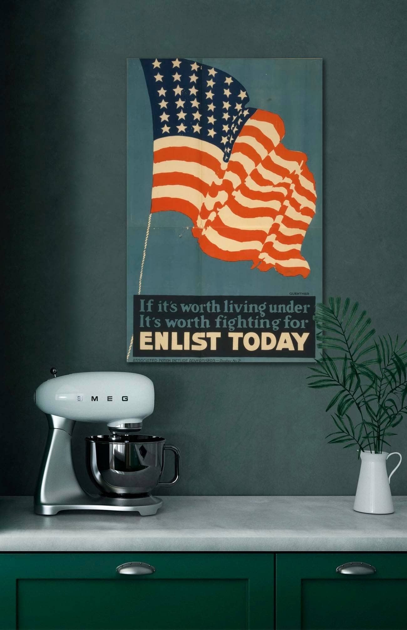 If It's Worth Living Under, It's Worth Fighting For- Enlist Today