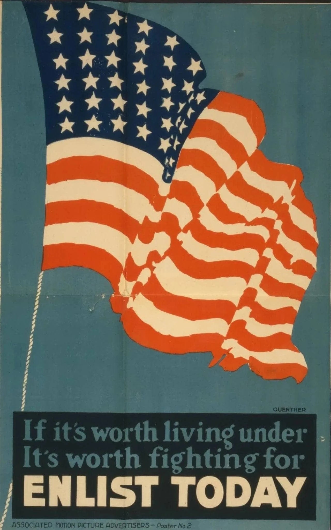 If It's Worth Living Under, It's Worth Fighting For- Enlist Today