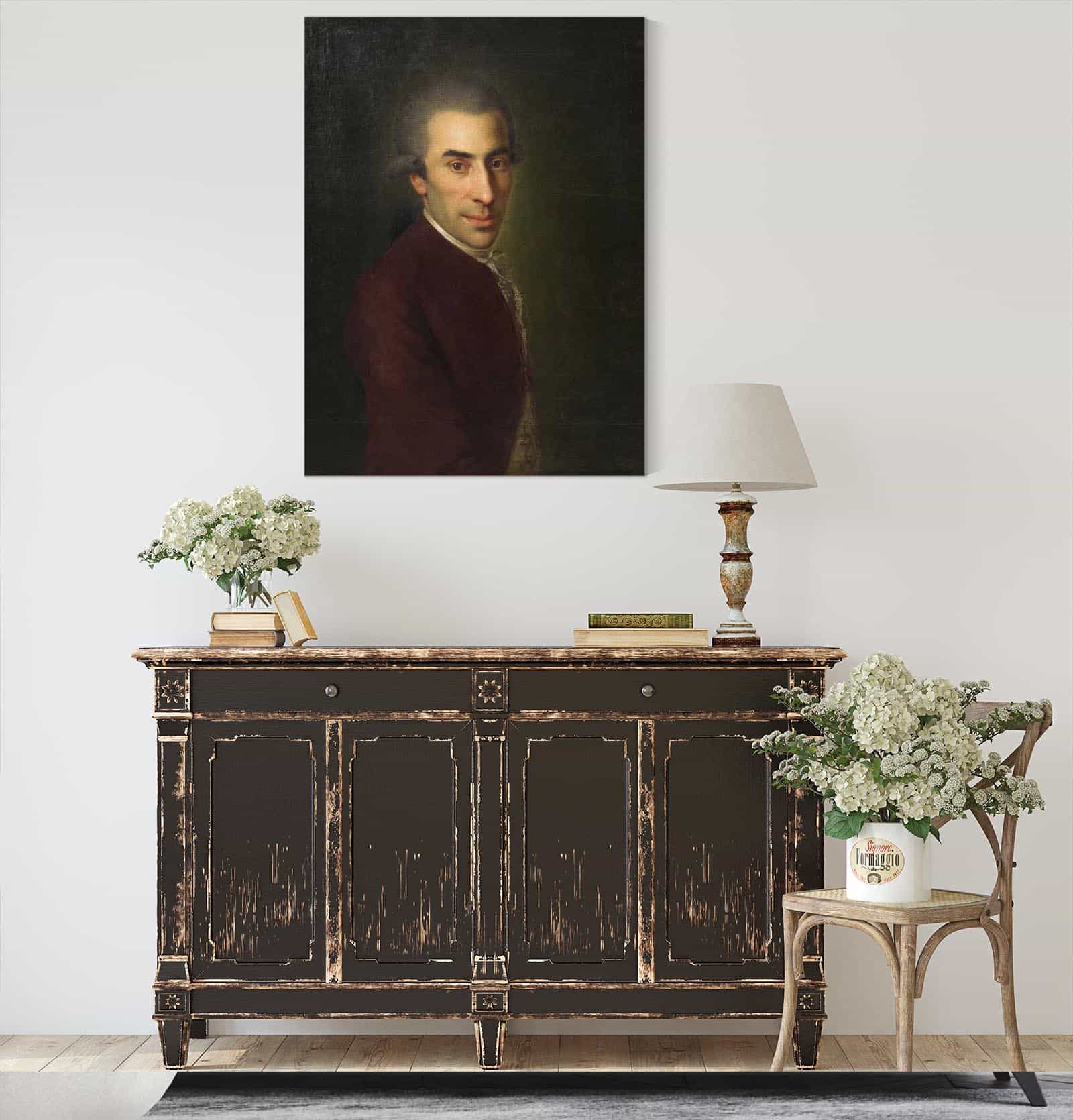 Ignaz Von Born Geologe Und Mineraloge Around by Johann Baptist Von Lampi The Elder